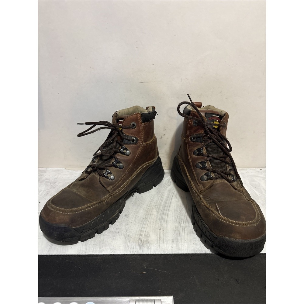 Herman Survivor Boots Men's Size 9.5 Worn,screw In Bottom